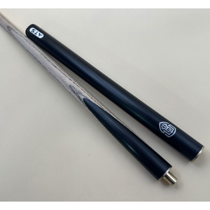 PIONEER BLACK 57 inch 3/4 Cue American ash shaft wood with aluminum logo imbedded