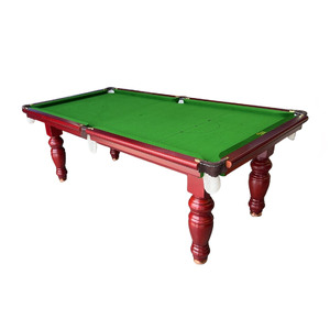 Clearance - 7FT Slate ECO Deluxe Pool Table in Mahogany finish