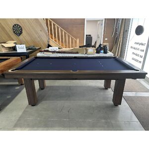 PRE-MADE 7 ft Slate Regent Pool Billiards Table, Tassie Oak Timber