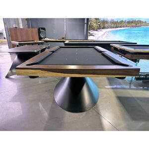 Pièce Unique - 7ft Slate Volcano Pool Billiards Table, Selected QLD Black Bean Timber