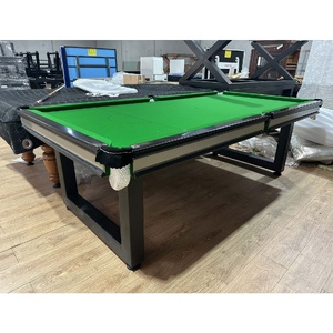 Special -  8 Foot Slate Odyssey Pool Billiards Table , Black Timber Cushion