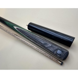 LEGEND Hand-made 57 inch 3/4 Cue with extension, 4 splice, American ash shaft wood - Green