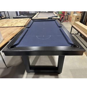 Pre-made 7 Foot Slate Odyssey Pool Billiards Table, Tasmanian Oak Timber Top