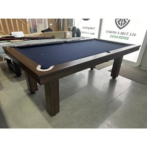 PRE-MADE 7 ft Slate Regent Pool Billiards Table, Tassie Oak Timber