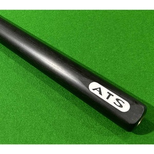 PIONEER BLACK 57 inch 2pc Cue American ash shaft wood with aluminum logo imbedded