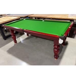 Clearance - 7FT Slate ECO Deluxe Pool Table in Mahogany finish