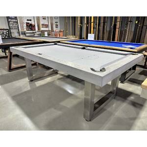 Pièce Unique - 7ft Slate Odyssey Pool Billiards Table, Concrete effect finish timber top