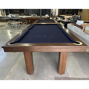 PRE-MADE 7 ft Slate Regent Pool Billiards Table, Tassie Oak Timber