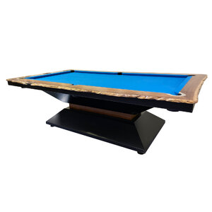 Pre-Made 8 Foot Slate Next Generation Pool Billiards Table, Blackwood Timber