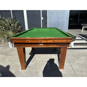 Melbourne special - 2nd hand 8ft slate pool table Green Felt