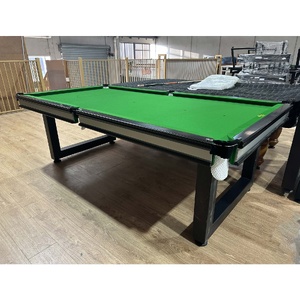 Special -  8 Foot Slate Odyssey Pool Billiards Table , Black Timber Cushion