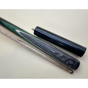 LEGEND Hand-made 57 inch 3/4 Cue with extension, 4 splice, American ash shaft wood - Green