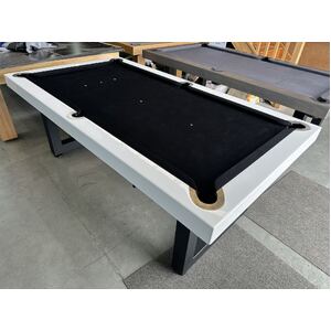 Floor Display 7 Foot Slate Semi-auto rise Odyssey Pool Table, Build-in Cue Rack & Draw