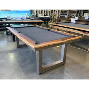 Pre-made 7 Foot Slate Odyssey Pool Billiards Table, Blackwood Timber Top