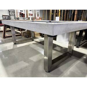 Pièce Unique - 7ft Slate Odyssey Pool Billiards Table, Concrete effect finish timber top