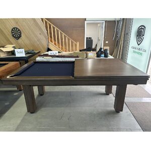 PRE-MADE 7 ft Slate Regent Pool Billiards Table, Tassie Oak Timber