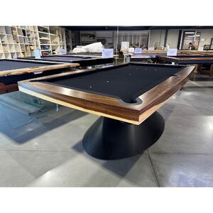 Pièce Unique - 7ft Slate Volcano Pool Billiards Table, Selected QLD Black Bean Timber