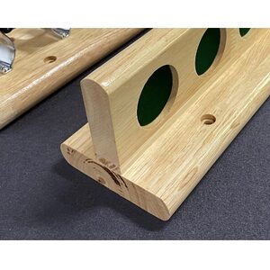 Pro 2pc Pool Snooker Billiards Wall Cue Rack Holder 8 x Cues