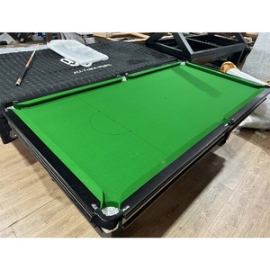 Special -  8 Foot Slate Odyssey Pool Billiards Table , Black Timber Cushion