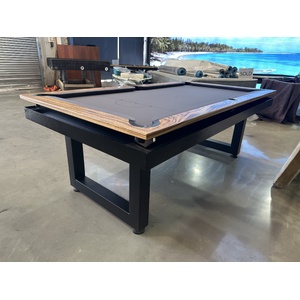 Pre-made 7ft odyssey ball return pool table, Zebra Timber