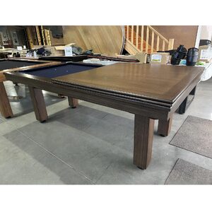 PRE-MADE 7 ft Slate Regent Pool Billiards Table, Tassie Oak Timber