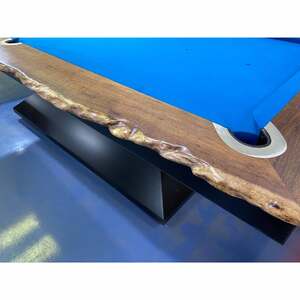 Pre-Made 8 Foot Slate Next Generation Pool Billiards Table, Blackwood Timber