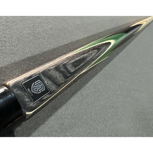 LEGEND Hand-made 57 inch 2pc Cue with extension, 4 splice, American ash shaft wood - Green