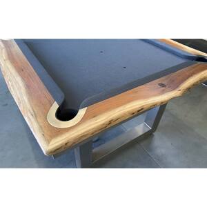 Pre-made 7 Foot Slate Odyssey Pool Billiards Table, Blackwood Timber Top