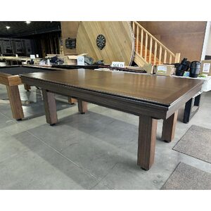 PRE-MADE 7 ft Slate Regent Pool Billiards Table, Tassie Oak Timber