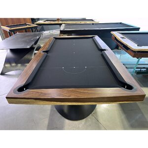 Pièce Unique - 7ft Slate Volcano Pool Billiards Table, Selected QLD Black Bean Timber