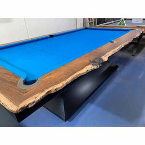 Pre-Made 8 Foot Slate Next Generation Pool Billiards Table, Blackwood Timber