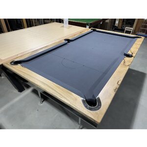 Pièce Unique - 7ft Slate Elegance Pool Billiards Table, Fiddle Back Marri Timber