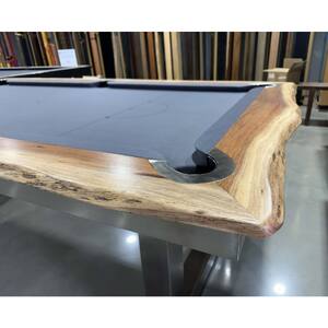 Pre-made 7 Foot Slate Odyssey Pool Billiards Table, Blackwood Timber Top