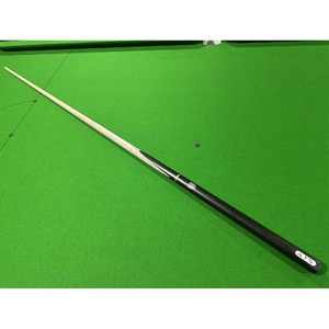 PIONEER BLACK 57 inch 3/4 Cue American ash shaft wood with aluminum logo imbedded