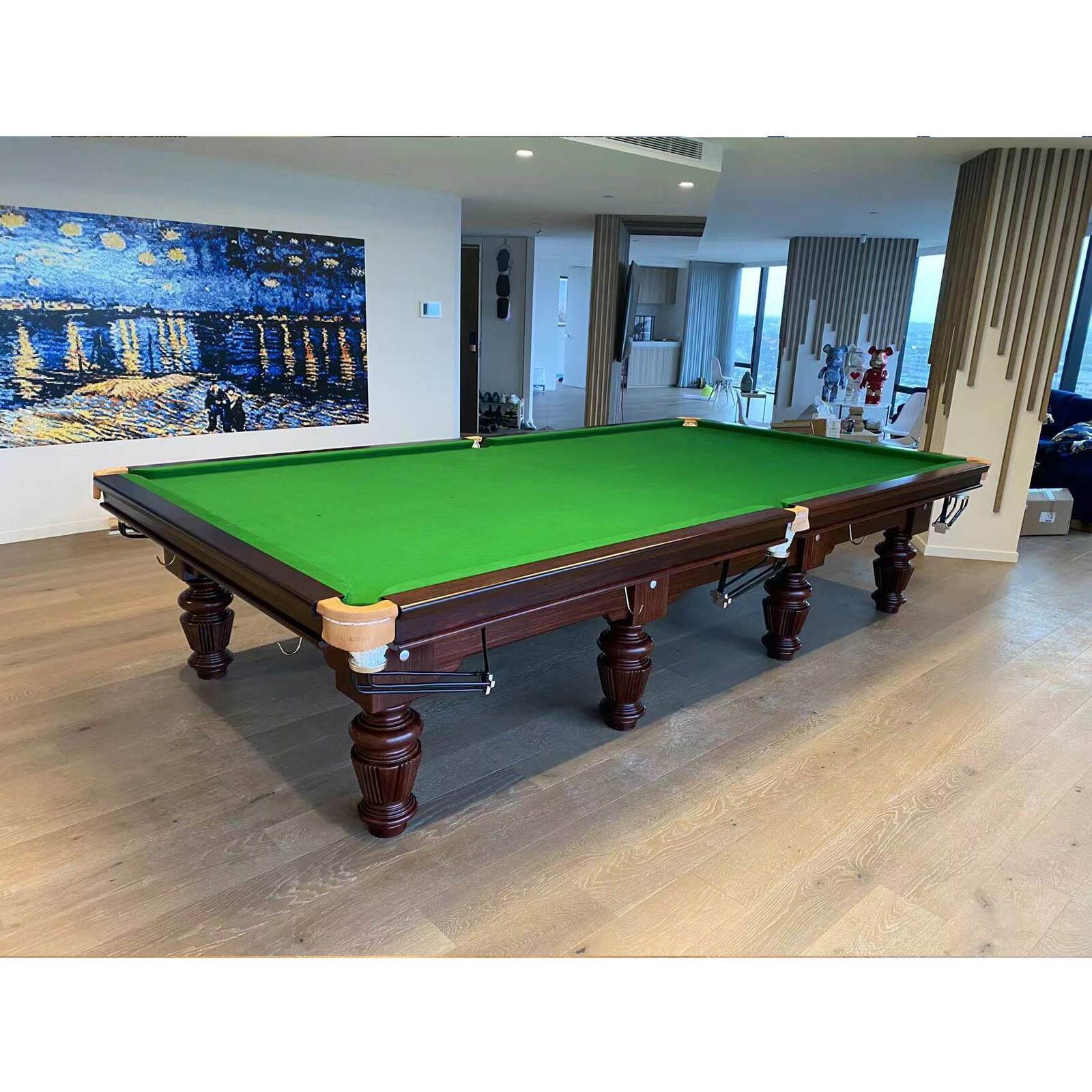 12 Foot Slate Windsor Snooker Table Timber Cushion