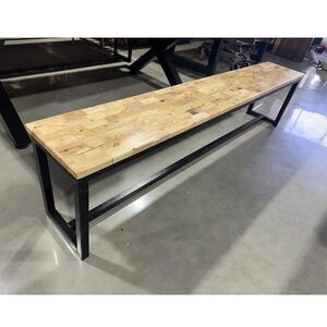 Bench Seat, made with Joined Rubber Wood