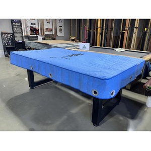 All Table Sports Deluxe Water Proof 7ft pool table storage/transport cover, Extra Large version, Light Blue