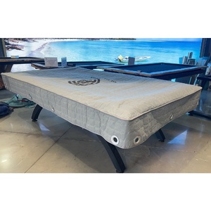 All Table Sports Deluxe Water Proof 8ft pool table storage/transport cover, Extra Large version, Light Grey