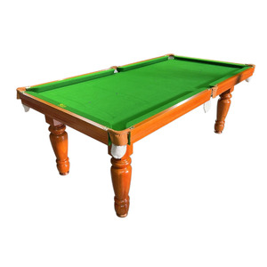 Clearance - 7FT Slate ECO Pool Table in teak finish