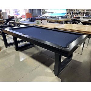 Pre-made 7 Foot Slate Odyssey Pool Billiards Table, Tasmanian Oak Timber Top