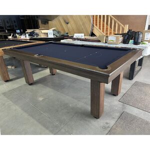 PRE-MADE 7 ft Slate Regent Pool Billiards Table, Tassie Oak Timber